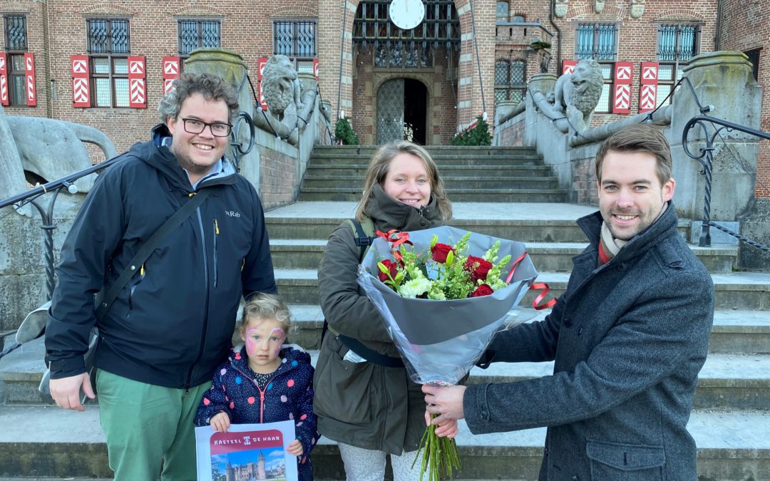 Kasteel de Haar verwelkomt 300.000ste bezoeker