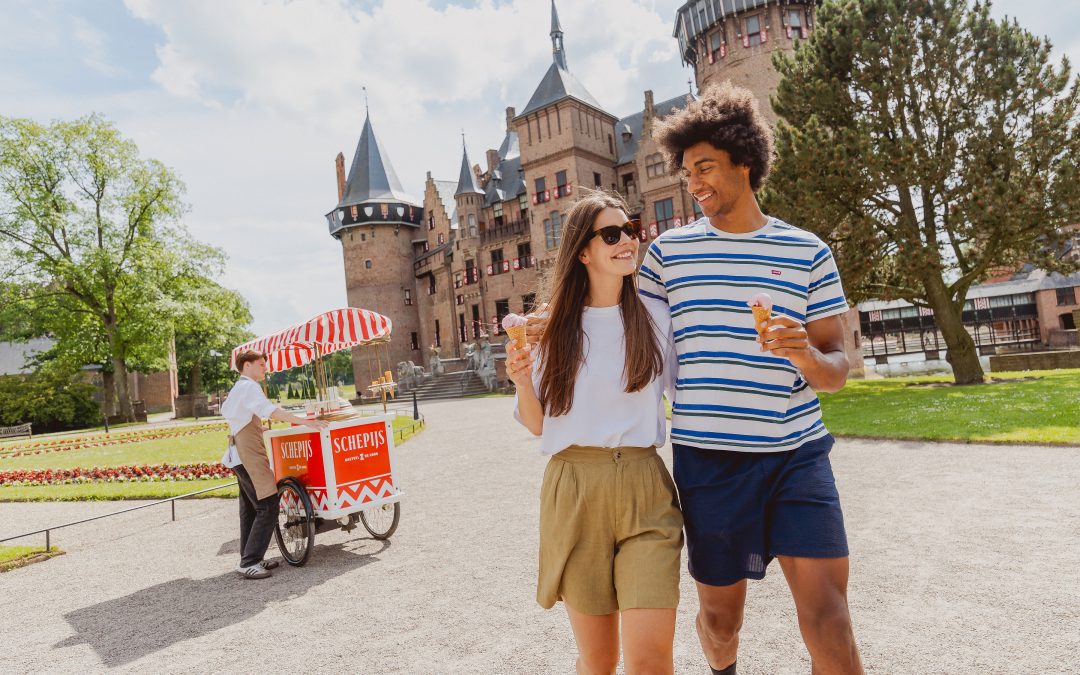 Zomers verpozen in de kasteeltuinen